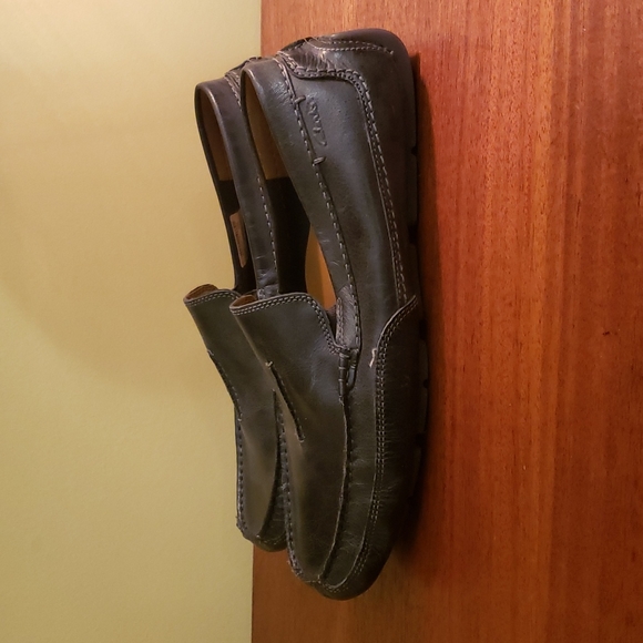 HOST pick🔥 Clarks Driving Moc black Leather Men Size 10 - Picture 4 of 9